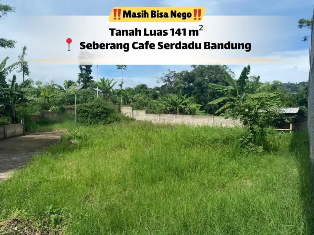 Tanah Hook Rasa Premium di Sindanglaya – 141 m²