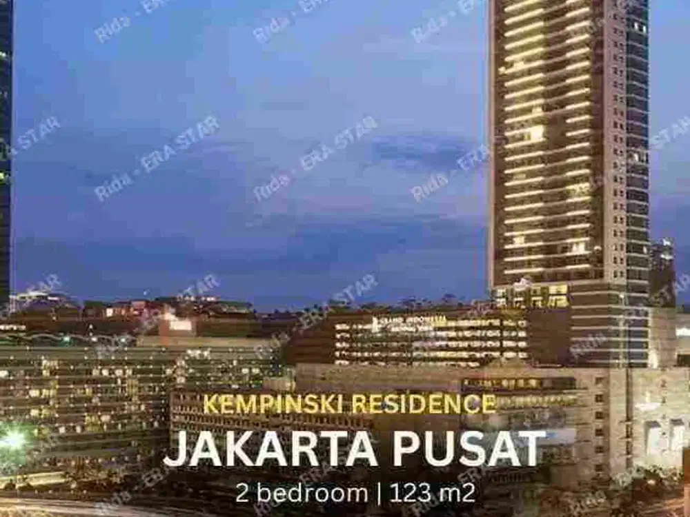 Murah Unit Apartemen Kempinski Jakarta Pusat