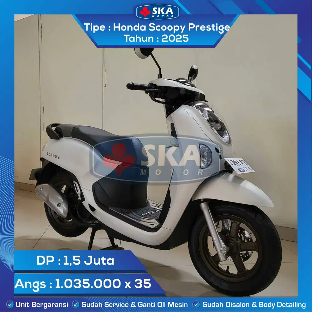 Honda Scoopy Prestige Tahun 2025