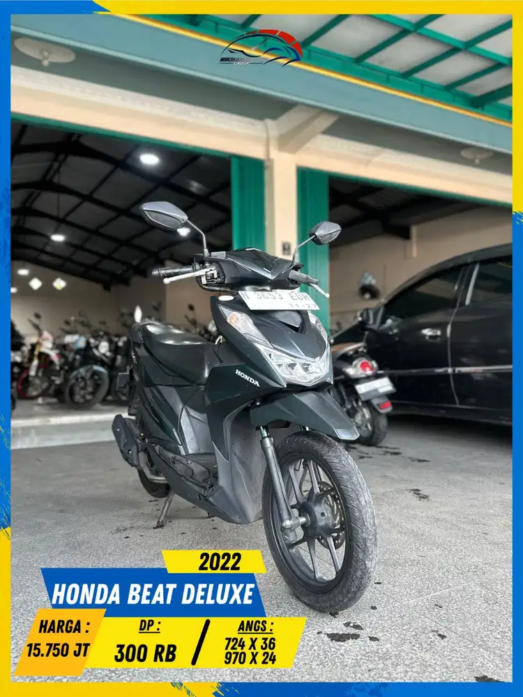 HONDA BEAT DELUXE 2022 NEGO SAMPE DEAL HIKMAH MOTOR KEPUH