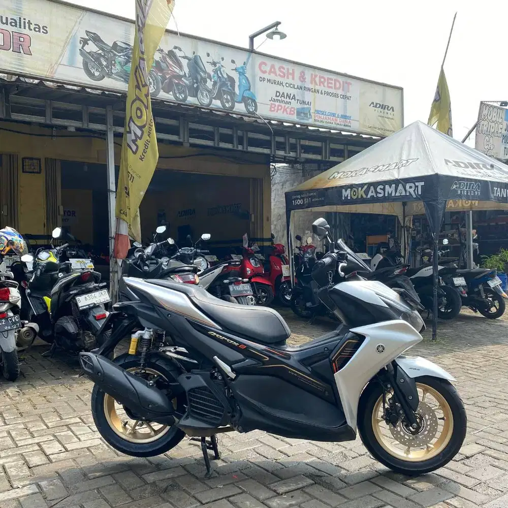 FREE ONGKIR AEROX 155 CON ABS 2024 LIKE NEW