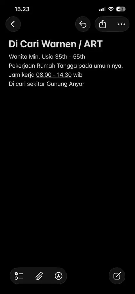 Lowongan Kerja Warnen