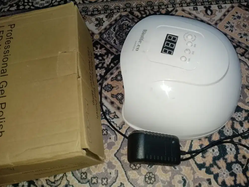 Pengering kutek kuku UV LED Dryer 72 w 36 LED impor tangan