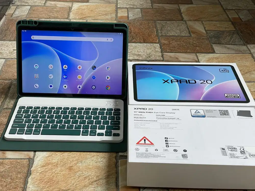 INFINIX XPAD 20 8/256GB BONUS KEYBOARD
