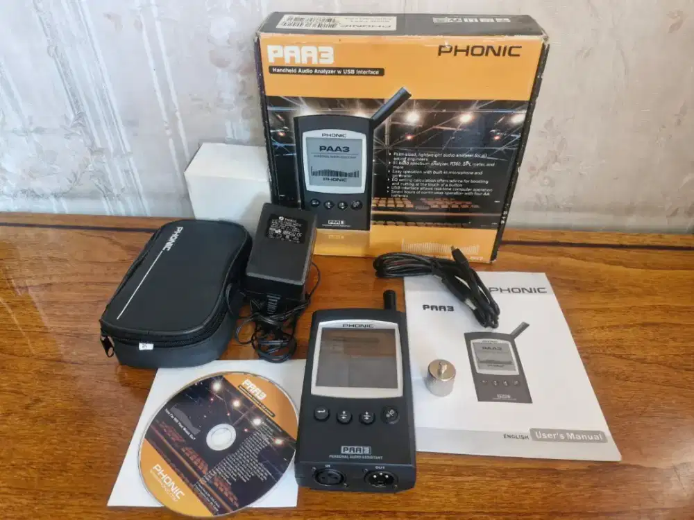 Audio Analyzer PHONIC PAA3