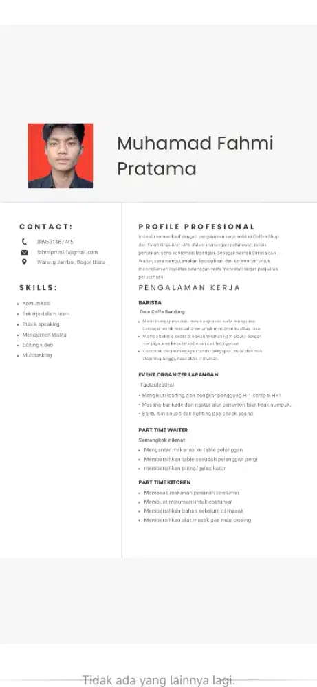 info loker apa aja