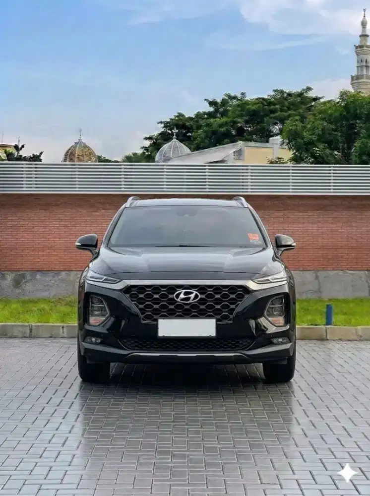 HYUNDAI SANTA FE 2.2 CRDI DIESEL AT 2019 NO MINUS KM RENDAH DP RINGAN