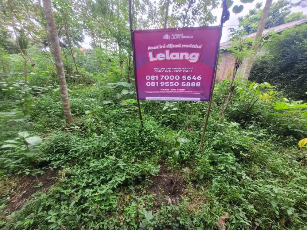 Tanah Strategis dan Murah di Kawasan Kepanjen, Malang dekat dengan Stasiun Kepanjen