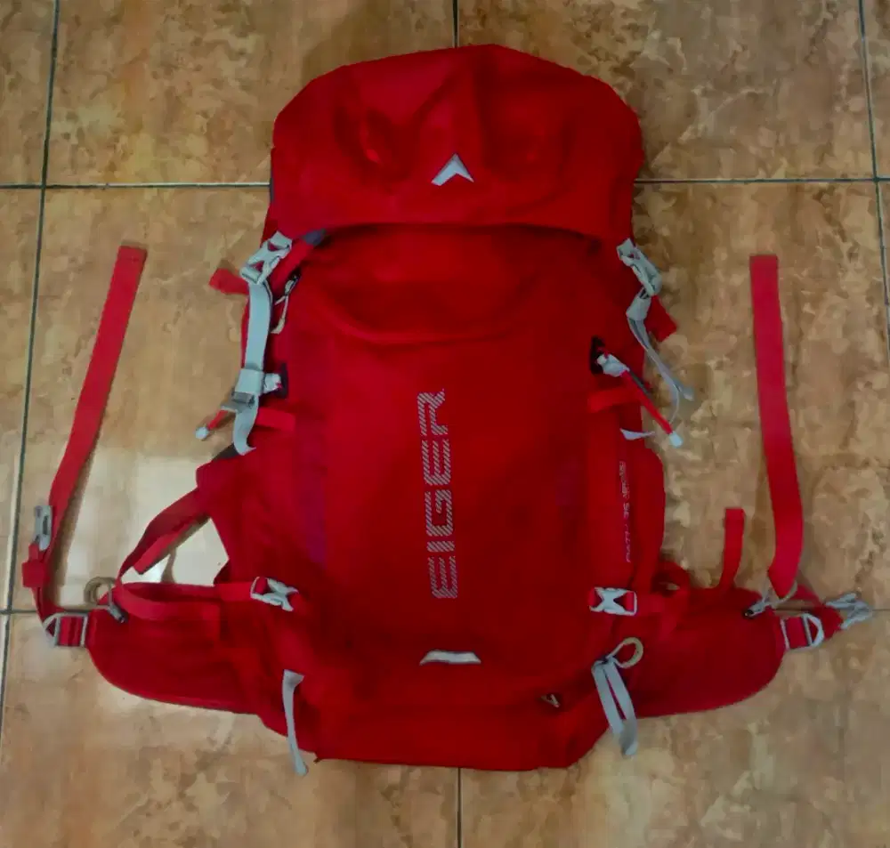 Tas Ransel Keril Carrier Eiger Path 35 Merah