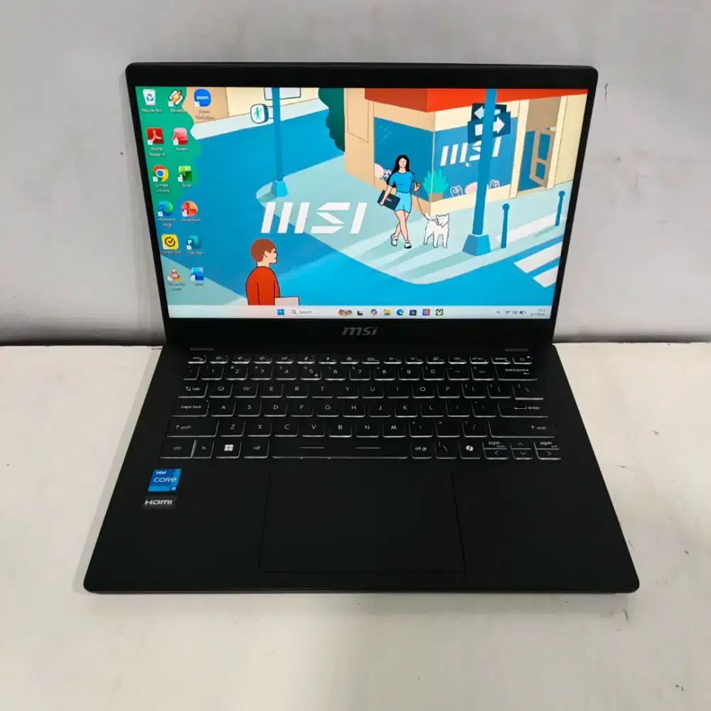 Msi modern 14 C12MO Intel Core I3-1215U Ram 8gb ssd 512gb