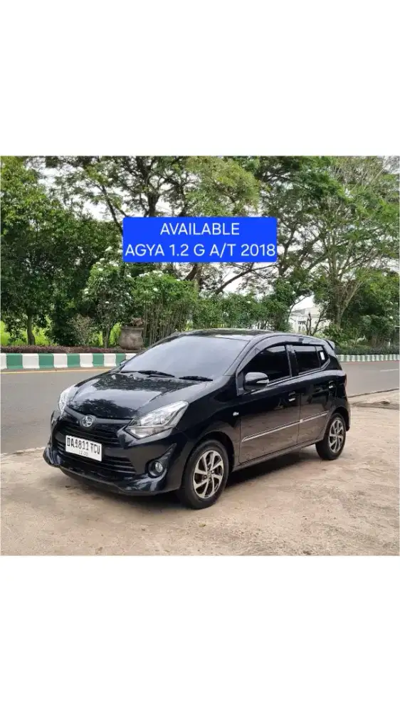 Toyota Agya 1.2 G A/T 2018