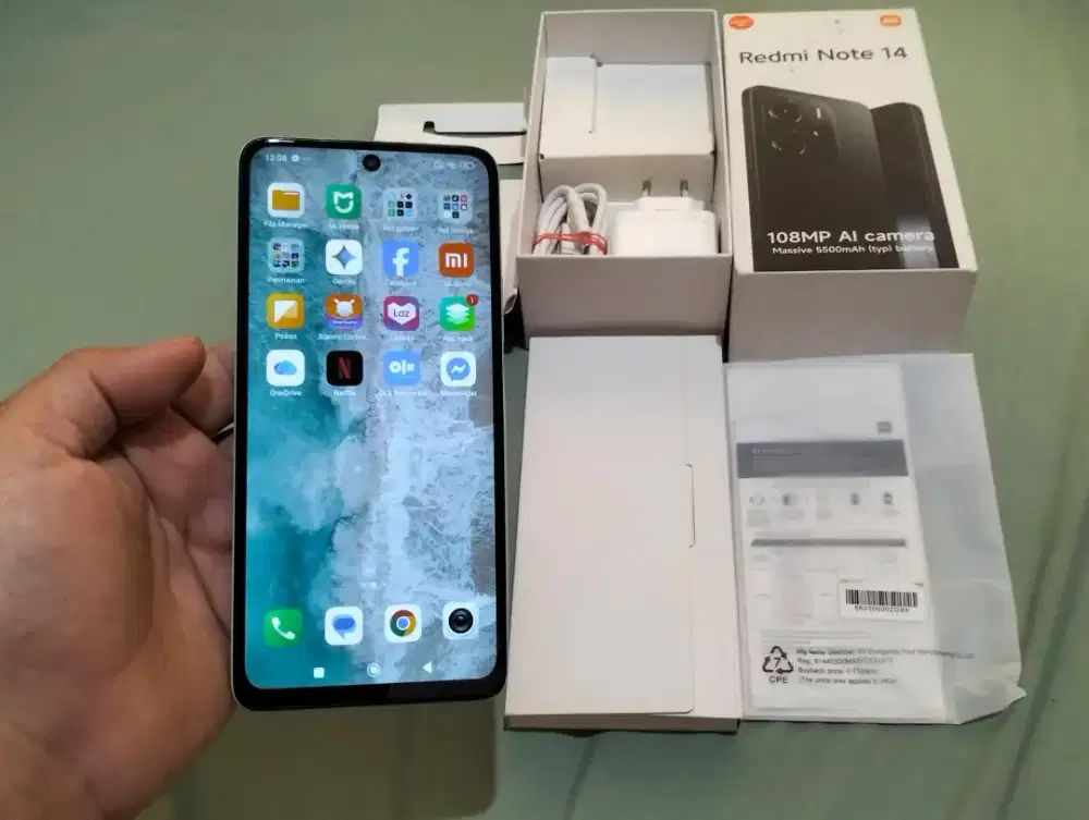BU XIAOMI NOTE 14 RAM 8GB +4GB/ 128GB 4G 6,67in 108MP NFC 5500Mah G99