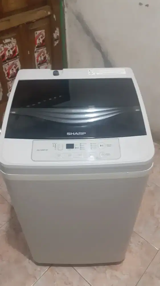 JUAL MSN CUCI 1 TABUNG OTOMATIS SIAP PAKAI (SHARP-9KG)