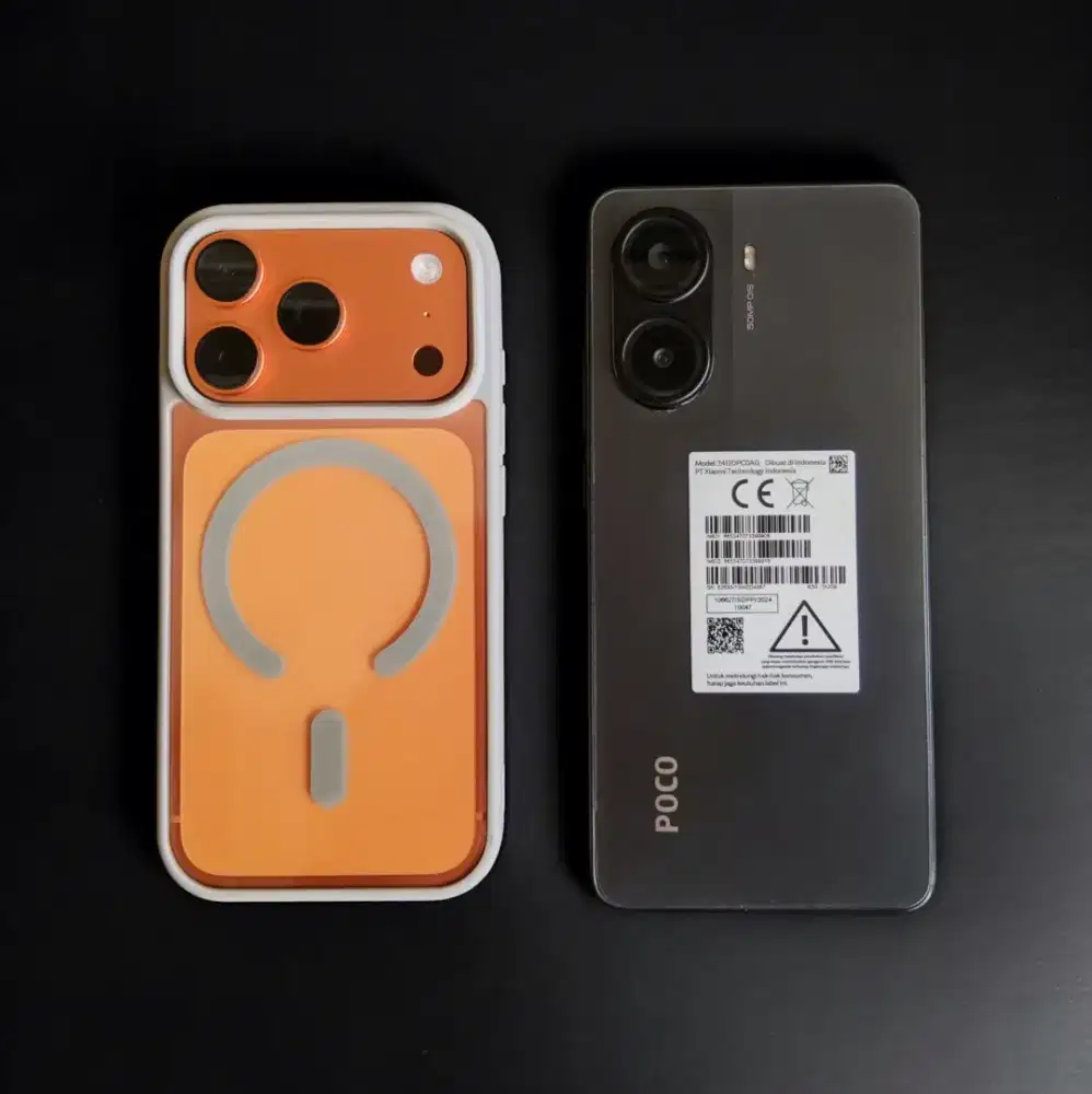 iphone 17 pro dan poco x7 pro