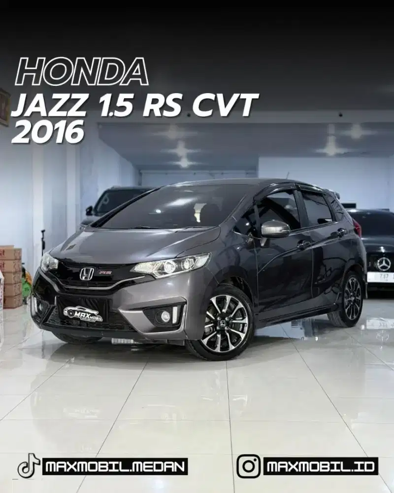 [ODO 50RB‼️] HONDA JAZZ 1.5 RS CVT 2016 pemakaian 2017