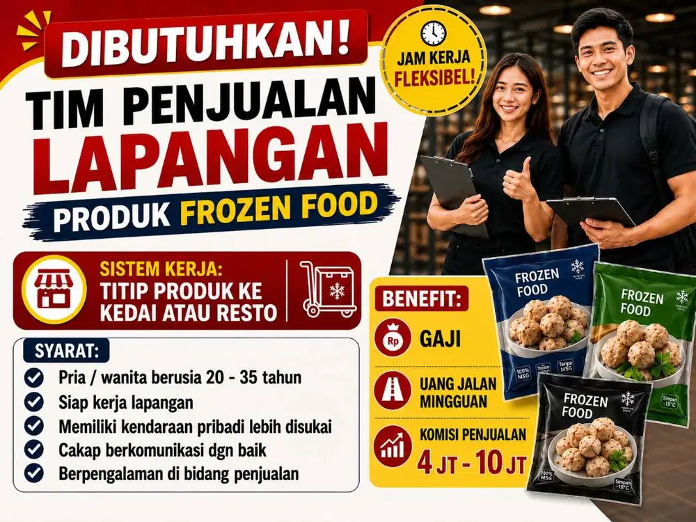 TIM PENJUALAN - frozen food