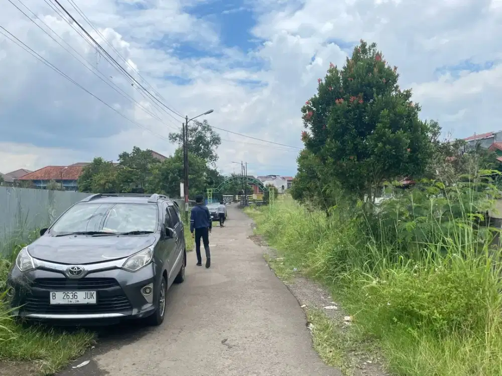 Kavling Free SHM 4 menit ke Terminal Bubulak
