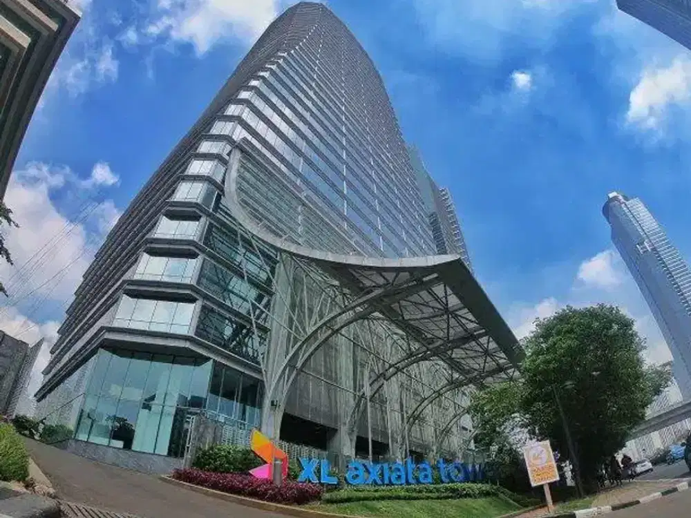 SEWA RUANG GEDUNG KANTOR XL AXIATA TOWER KUNINGAN JAKSEL