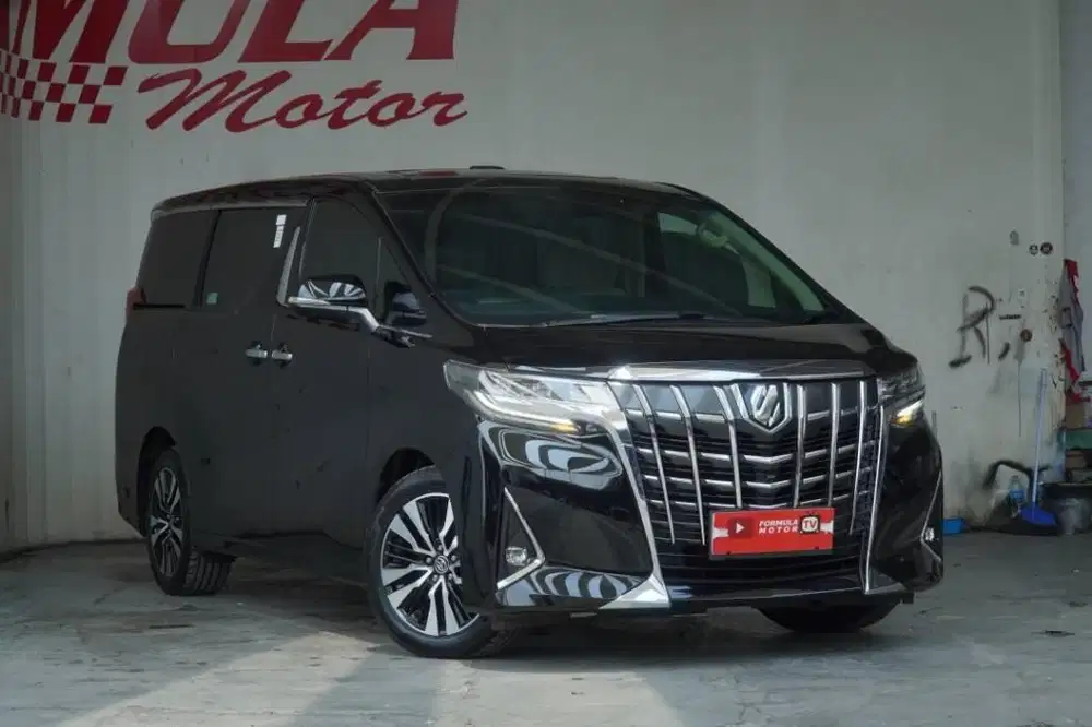 TOYOTA ALPHARD G ATM a/t 2019 Hitam