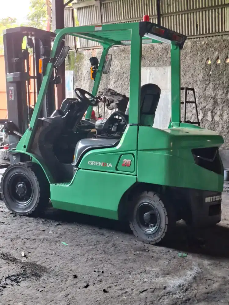 Forklift Mitsubishi 2,5 Ton,Matic,Threelift 4,3 Meter,S4S,Tahun 2018