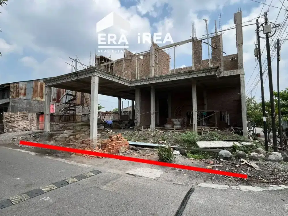 Tanah Bonus Bangunan Dijual di Solo Dekat Pasar Klitikan, Luwes Gading dan Pasar Klewer