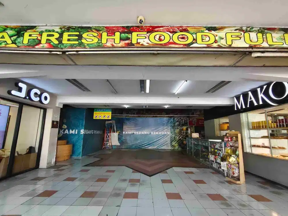 Disewakan Bangunan Komersil Ex Supermarket di Gatsu Tengah