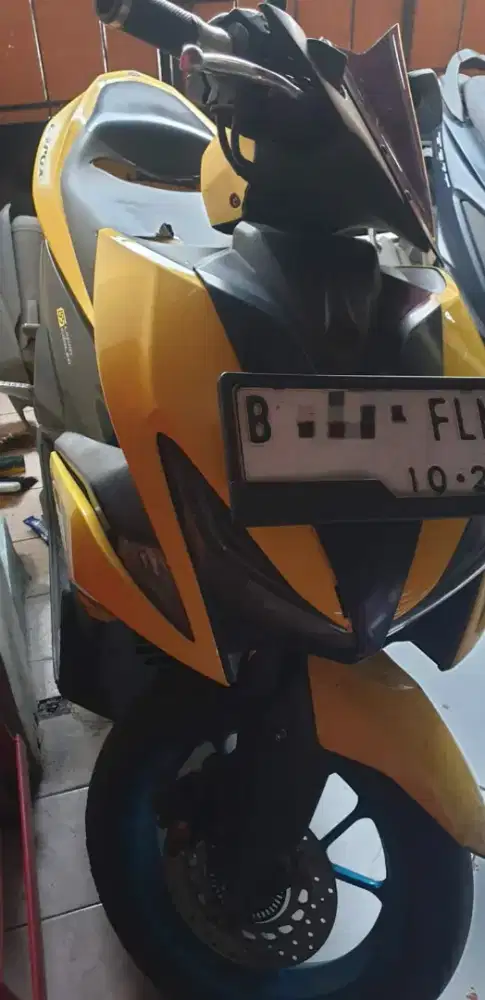 Aerox Kuning tahun 2017