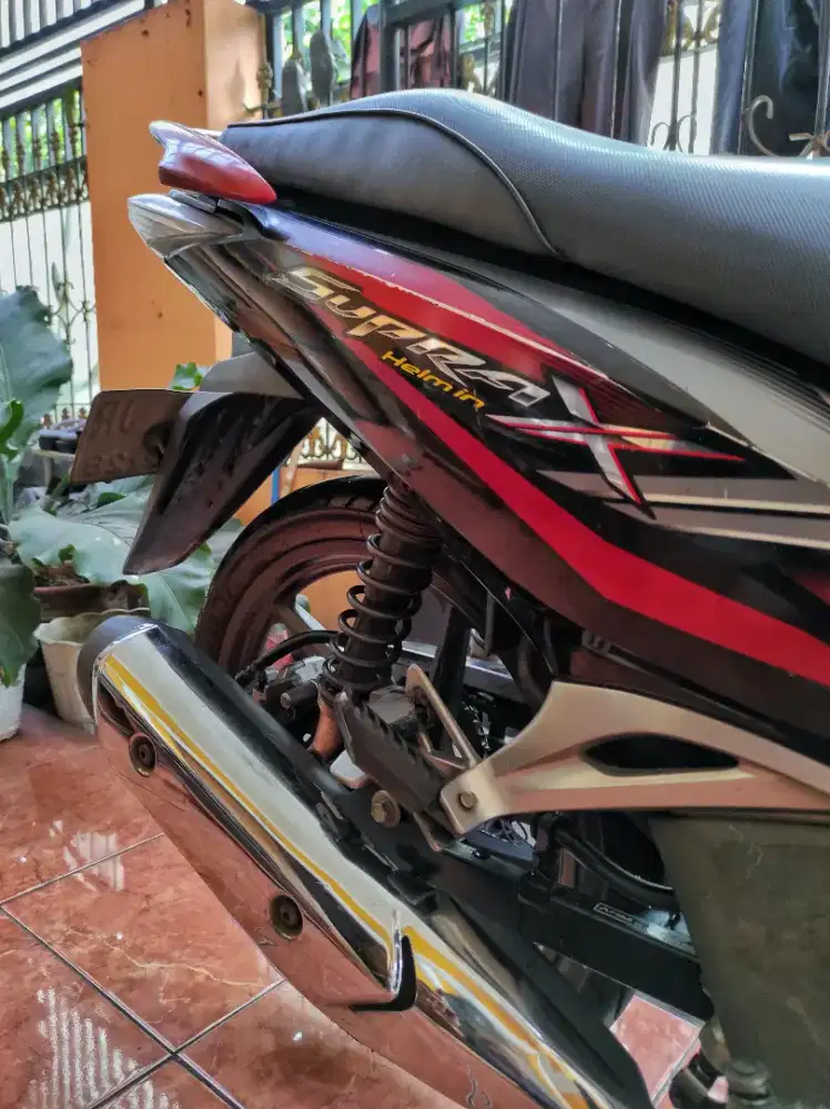 Gagah nyaman Honda Supra X 125 Helm in