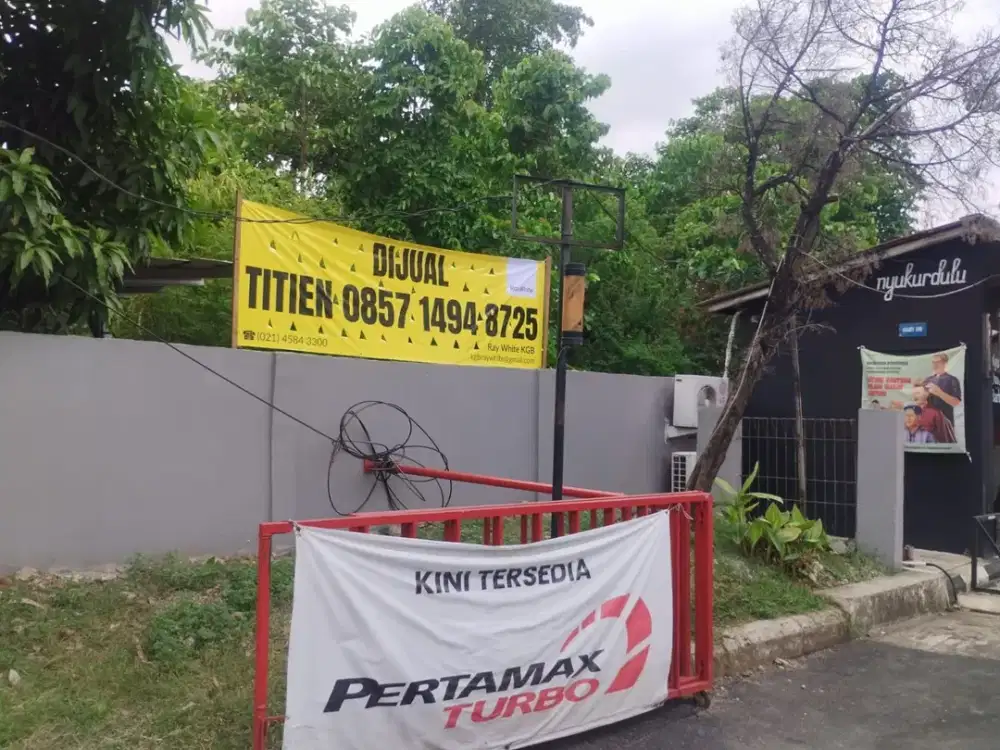 Dijual Kavling Tanah di jalan Perjuangan Harapan Baru, tak jauh dari Mall Summarecon Bekasi , dekat perumahan Summarecon Bekasi, disebelah POM Bensin