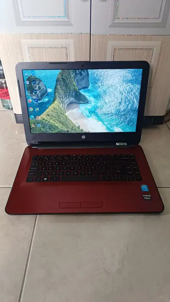 Laptop hp14 murah core i3/4gb/1tb