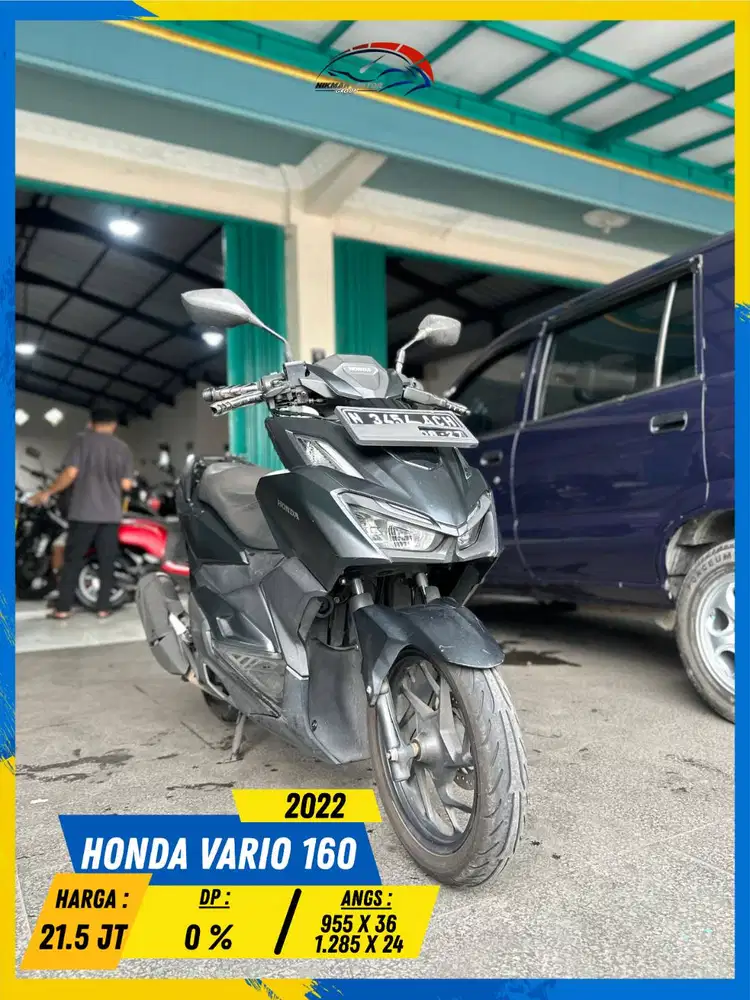 HONDA VARIO 160 2022 MESIN AMAN POLL MASZEHH HIKMAH MOTOR KEPUH