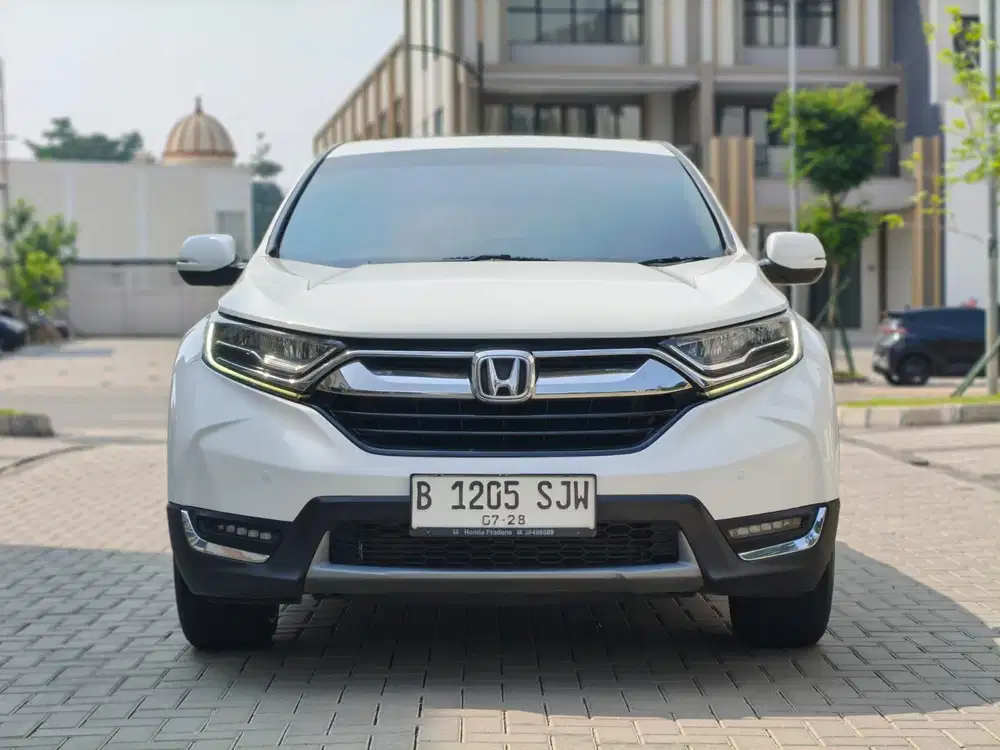 HONDA CRV 1.5 TURBO PRESTIGE AT 2018 PUTIH