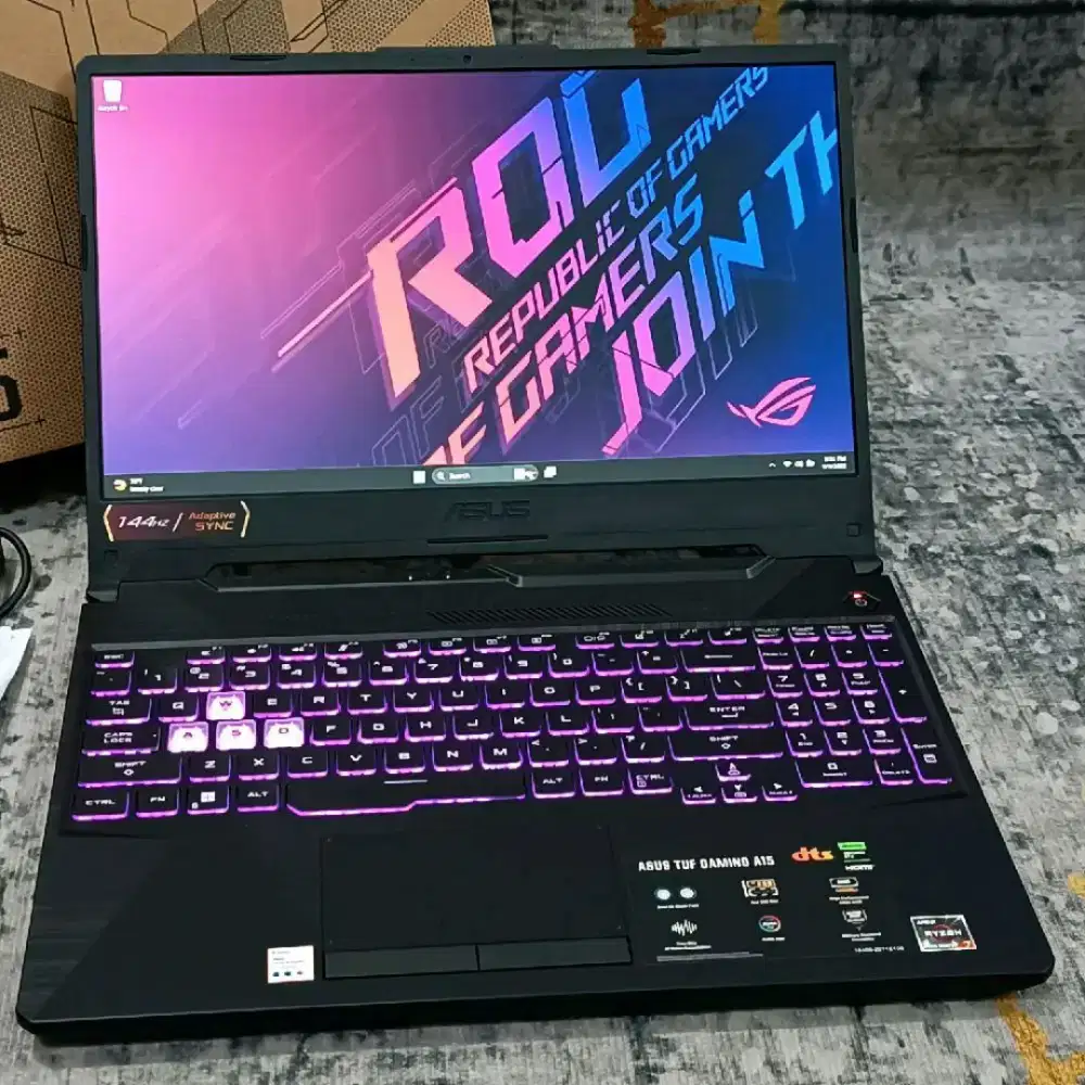 Asus TUF A15 Ryzen 7-7435HS 16GB 512GB RTX 3050 4GB Garansi FEB 2027