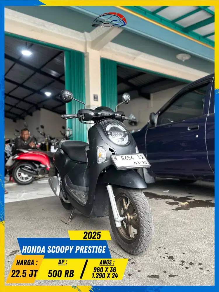 HONDA SCOOPY PRESTIGE 2025 LIKE NEW MASZEHH HIKMAH MOTOR KEPUH