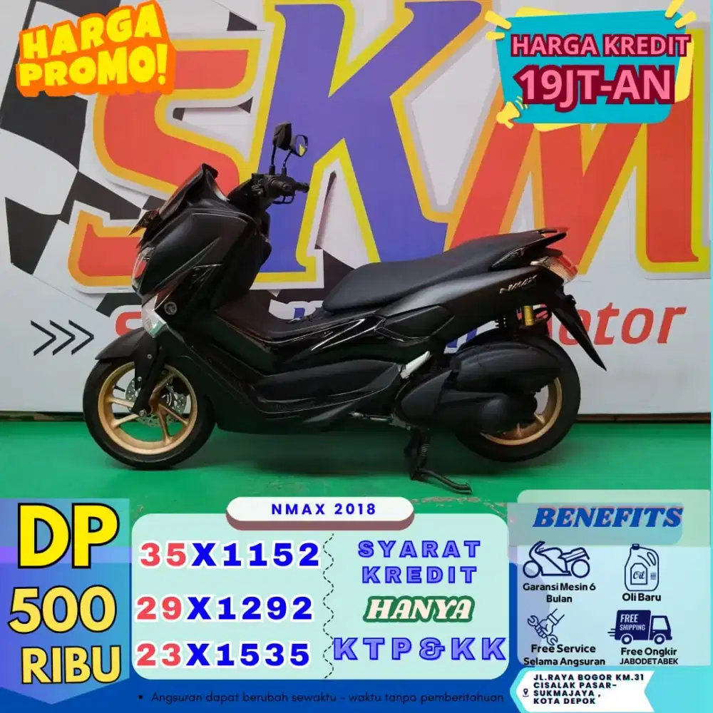 YAMAHA NMAX 2018 DP500 CASH/CREDIT