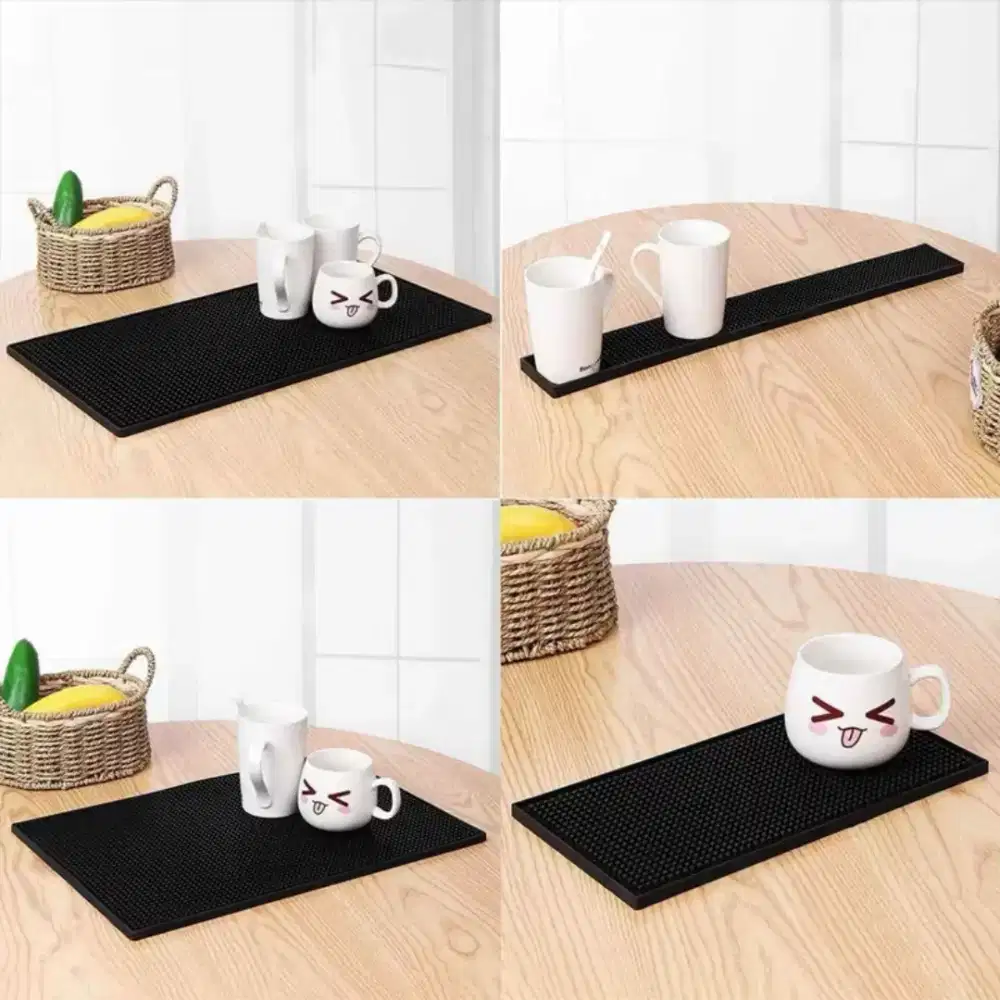 Bar Mat Rubber Anti Slip Tatakan Gelas Alas