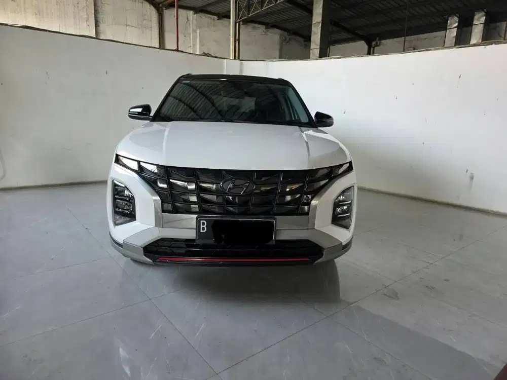 Hyundai Creta Prime AT (  Matic ) 2022 Putih Km 41rban Mulus ganjil