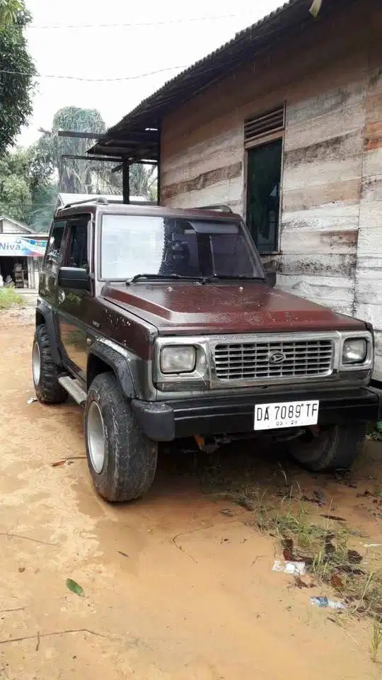 Daihatsu feroza jeep manual mobil pribadi