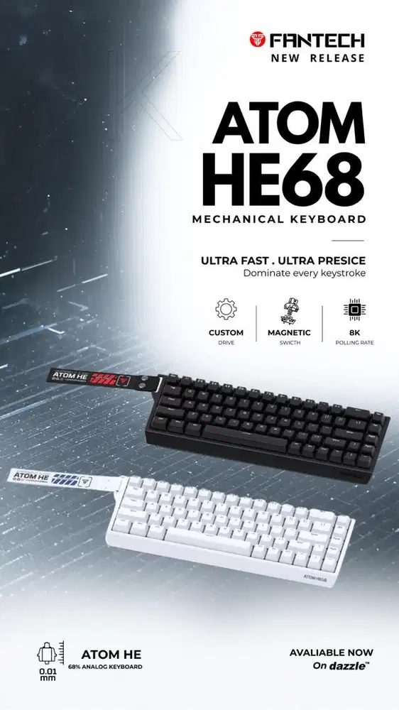 Fantech MK811 ATOM HE68