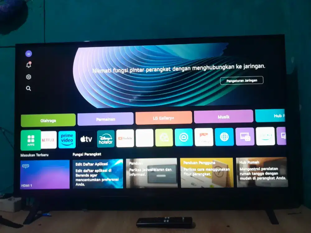 Djual tv merk LG 43inc mulus jabg d pake 2,9jt