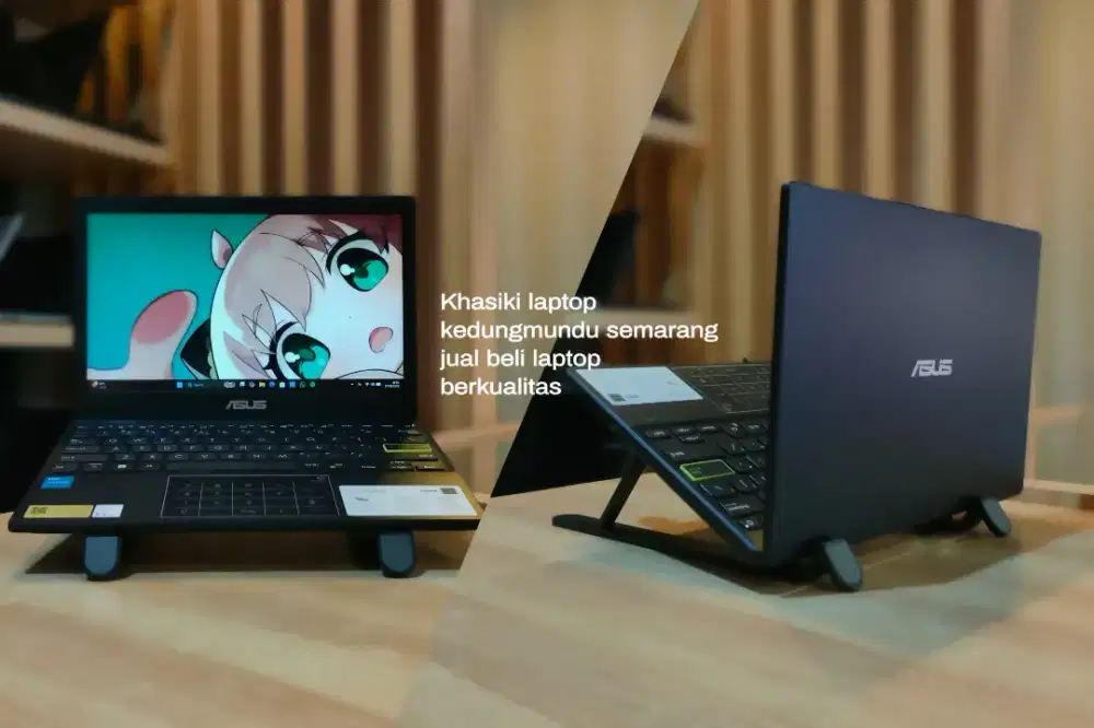 Asus slim E210 11.6inch intel N4500 8GB RAM gransi 2027