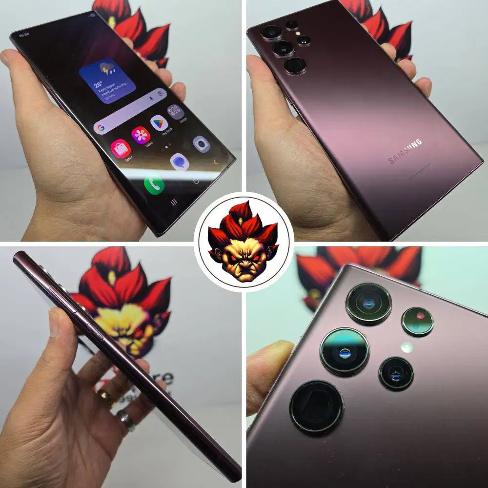 Samsung S22 Ultra Burgundy 12/256/512gb FULLSET MULUS