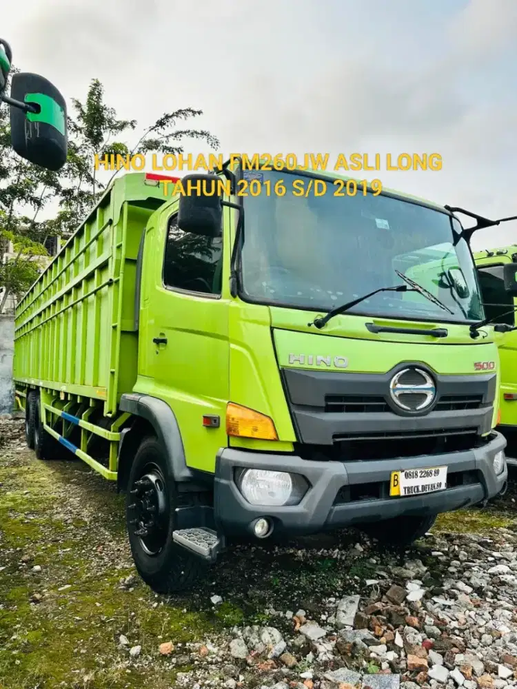 HINO LOHAN FM260JW ASLI LONG 6X4 BAK BESI TRONTON ISTIMEWA SEKALI