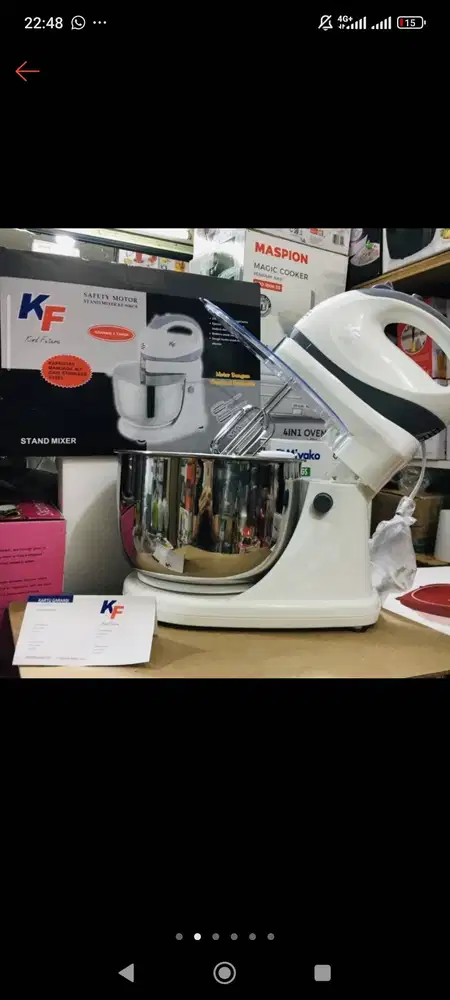 MIXER 4 LITER BEKAS