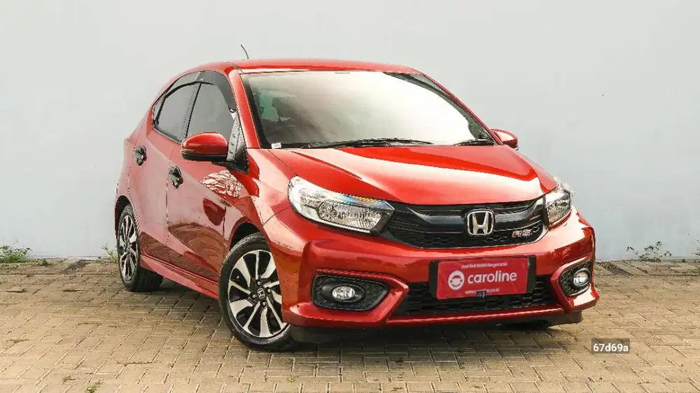 HONDA BRIO RS 1.2 CVT AT 2020 MERAH