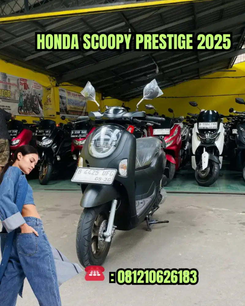 HONDA SCOOPY PRESTIGE 2025