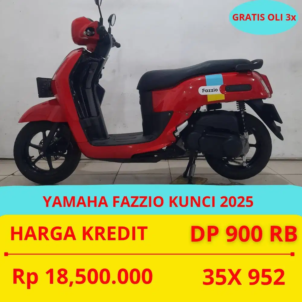 PROMO SUKSES MOTOR YAMAHA FAZZIO KUNCI 2025 DP MURAH 900 RIBU GUYS