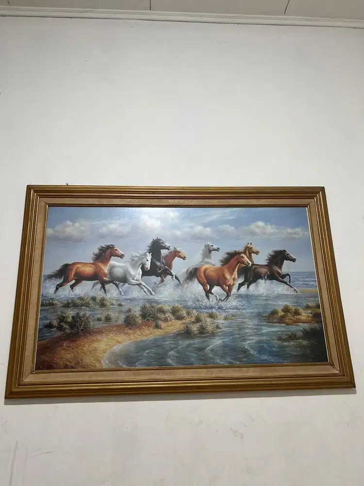 Lukisan Dinding Kuda