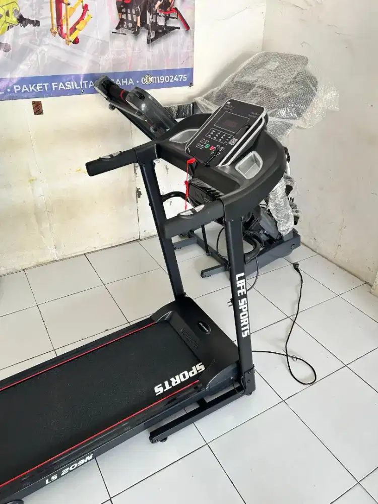 TREADMILL ELEKTRIK 2 FUNGSI LS 209N/ LS-209N PLUS HIDROLIK