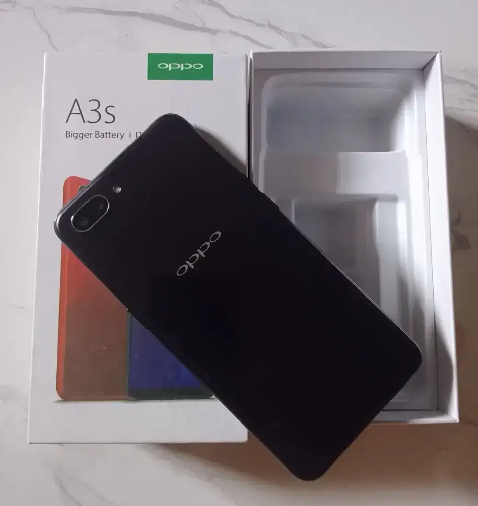 Oppo a3s 6/128 hitam